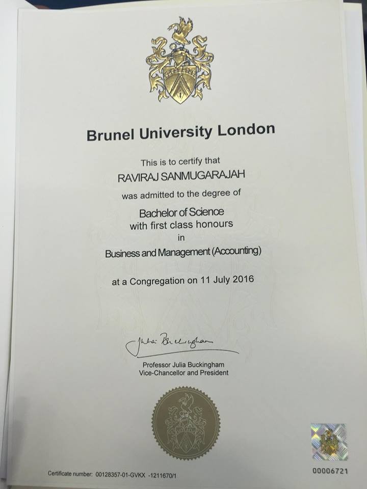first class honours